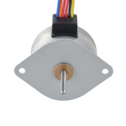 Φ35x22mm External Permanentmagnet Linearer Schrittmotor 35LN48M02-122 Linearhub 0,5mm Hublänge 21,5mm