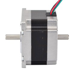 Nema 23 Doppelwellen Schrittmotor 23HS16-2804D 2V 1,8 Grad 0,55Nm 4 Drähte