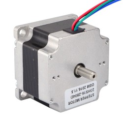 Nema 23 Doppelwellen Schrittmotor 23HS16-2804D 2V 1,8 Grad 0,55Nm 4 Drähte