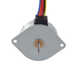 Φ42x16,5mm External Permanentmagnet Linearer Schrittmotor 42LN48S01-122 Linearhub 0,5mm Hublänge 21mm