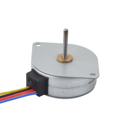 Φ42x16,5mm External Permanentmagnet Linearer Schrittmotor 42LN48S01-122 Linearhub 0,5mm Hublänge 21mm