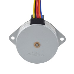 Φ42x16,5mm External Permanentmagnet Linearer Schrittmotor 42LN48S01-122 Linearhub 0,5mm Hublänge 21mm