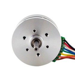 Ф43,2x21,6mm Bürstenloser Motor Außenläufer 45BLE22-24-01 24V 5250U/min 0,084Nm 50W 2,6A