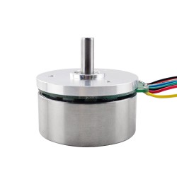 Ф61,2x34mm Bürstenloser Motor Außenläufer 60BLE34-24-01 24V 3740U/min 0,284Nm 100W 5,3A
