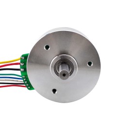 Ф61,2x34mm Bürstenloser Motor Außenläufer 60BLE34-24-01 24V 3740U/min 0,284Nm 100W 5,3A