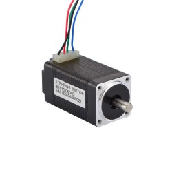 Nema 8 Doppelwellen Schrittmotor 8HS15-0604D 0,6A 4Ncm 6V 4 Drähte