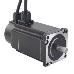 Nema 24 Wasserdichter Closed Loop Schrittmotor 24E1KIP65-30 P-Serie IP65 3Nm mit Encoder 1000CPR