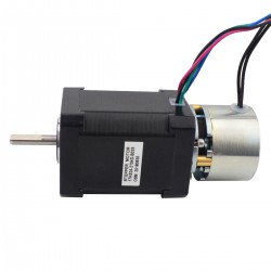Nema 17 Schrittmotor 17HS24-2104D-B025 0,65Nm mit Bremse, Reibmoment 0,25Nm