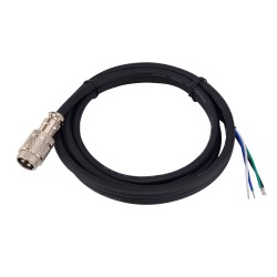 1,7 m AWG20-Verlängerungskabel mit GX16 Luftfahrtstecker für Nema 23 und 24 Closed Loop Schrittmotoren