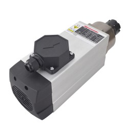 2,2KW Luftgekühlter Quadratischer AC Motorspindel GDZ93×82-2.2C4 380V 18000U/min 300Hz ER25 Spannzange