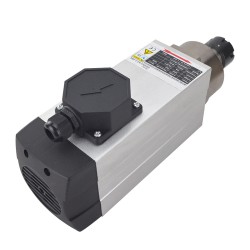 2,2KW Luftgekühlter Quadratischer AC-Spindelmotor GDZ93×82-2.2B4 220V 10A 18000U/min 300Hz ER25 Spannzange