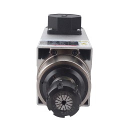 2,2KW Luftgekühlter Quadratischer AC-Spindelmotor GDZ93×82-2.2B4 220V 10A 18000U/min 300Hz ER25 Spannzange