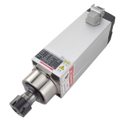 3,5KW Luftgekühlter Quadratischer AC-Spindelmotor GDZ93×82-3.5C4 380V 18000U/min 300Hz ER25 Spannzange