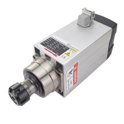 4,5KW Luftgekühlter Quadratischer AC Motorspindel GDZ120×103-4.5C4 380V 18000U/min 300Hz ER32 Spannzange