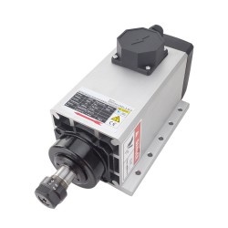 3,5KW Luftgekühlter Quadratischer AC-Spindelmotor GDZ105×102L-3.5C4 380V 18000U/min 300Hz ER20 Spannzange
