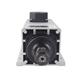 3,5KW Luftgekühlter Quadratischer AC-Spindelmotor GDZ105×102L-3.5C4 380V 18000U/min 300Hz ER20 Spannzange