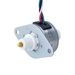 Φ25,2x15mm Permanentmagnet Captive Linearer Schrittmotor 25LN48M01-334(1) 0,15A Linearhub 1,22mm Hublänge 13,5mm