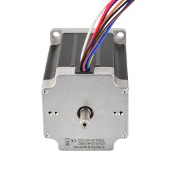 Nema 23 Doppelwellen Schrittmotor 23HS33-4008D Uni-/Bipolar 1,8 Grad 2,83Nm 8 Drähte