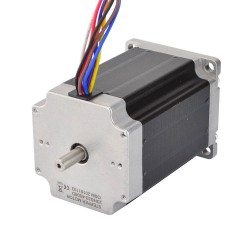 Nema 23 Doppelwellen Schrittmotor 23HS33-4008D Uni-/Bipolar 1,8 Grad 2,83Nm 8 Drähte