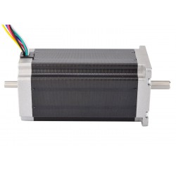Nema 23 Doppelwellen Schrittmotor 23HS45-3008D Unipolar/Bipolar 1,8 Grad 2,5Nm 8 Drähte
