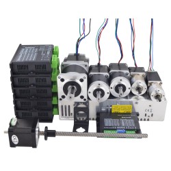AR3 Open Source Roboter-Paketkit mit Schrittmotor, Treiber, Netzteil und Halterung