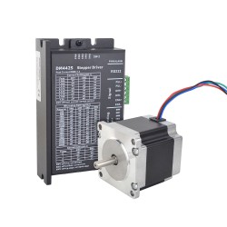 Nema 23 Schrittmotor + Schrittmotorsteuerung Kit 1,26Nm 1-DM442S-23HS22, 1 Achsen CNC Kit