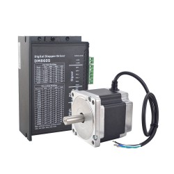 Nema 34 Schrittmotor + Schrittmotorsteuerung Kit 1-DM860S-34HS31 4,5Nm 1-Achsen CNC-Kit