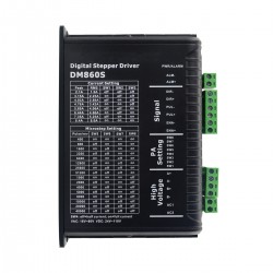 Nema 34 Schrittmotor + Schrittmotorsteuerung Kit 1-DM860S-34HS59 12,0Nm 1 Achsen CNC Controller Kit