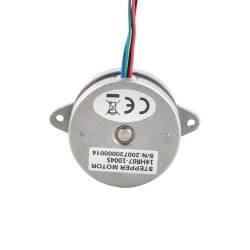 Nema 14 (Φ36x17,5mm) Runder Schrittmotor 14HR07-1004VRN 1,8 Grad 9 Ncm 1,0A 4 Drähte
