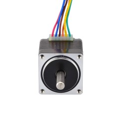 Nema 11 Doppelwellen Schrittmotor 11HS12-0956D 1,8 Grad 4,3Ncm 2,7V 6 Drähte