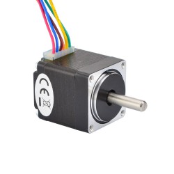 Nema 11 Doppelwellen Schrittmotor 11HS12-0956D 1,8 Grad 4,3Ncm 2,7V 6 Drähte