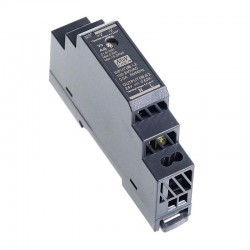 MeanWell HDR-15-24 24V Ultraschlanke Stufenform Hutschienen Netzteil 0,63A 15W