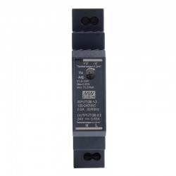 MeanWell HDR-15-24 24V Ultraschlanke Stufenform Hutschienen Netzteil 0,63A 15W