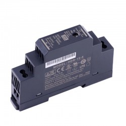 MeanWell HDR-15-5 5V Ultraschlanke Stufenform Hutschienen Netzteil 15W 2,4A
