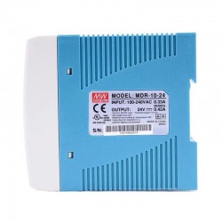 MeanWell MDR-10-24 Hutschienen Netzteil 24V 0,42A 10W