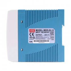 MeanWell MDR-20-12 Hutschienen Netzteil 12V 1,67A 20W