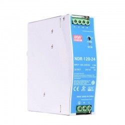 Meanwell NDR-120-24 Hutschienen Netzteil 24V 5A 120W