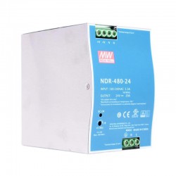 Meanwell NDR-480-24 Hutschienen Netzteil 24V 20A 480W