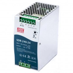 Meanwell SDR-240-24 Hutschienen Netzteil 24V 10A 240W mit PFC-Funktion