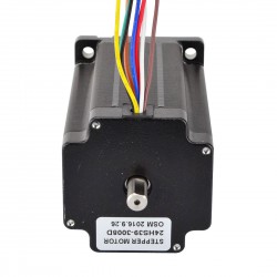 Nema 24 Doppelwellen Schrittmotor 24HS39-3008D Unipolar/Bipolar 4Nm 8 Drähte