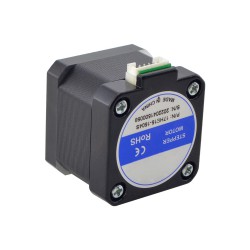 5 Stück E-Serie Nema 17 Schrittmotor 5-17HE15-1504S 42Ncm 4 Drähte mit 1m Kabel und Stecker