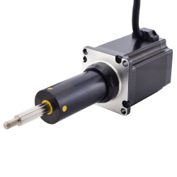 NEMA 23 Captive Acme Linear Schrittmotor 23C30S4004HG5-064RS 2Nm Linearhub/Umdrehung 0,0254mm Hublänge 63,5mm