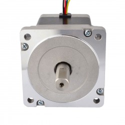 Nema 34 Doppelwellen Schrittmotor 34HS26-2006D 1,8 Grad 4,4 V 2,2Nm 6 Drähte