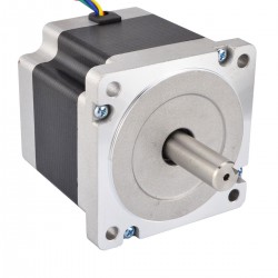 Nema 34 Schrittmotor 34HS31-5504S 4,5 Nm Passfederwelle 4 Drähte