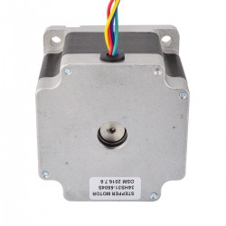 Nema 34 Schrittmotor 34HS31-5504S 4,5 Nm Passfederwelle 4 Drähte