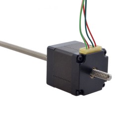 NEMA 11 Non-Captive Acme Linearführung Schrittmotor 11N13S1004FD5-200RS Linearhub 1,27mm Hublänge 200mm