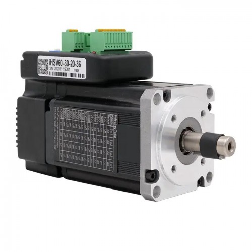 Nema 23 Integrierter AC Servomotor mit Steuerung JMC iHSV60-30-20-36 200W 36V 0,65N.m 3 Phasen 3000U/min 60 x 60mm