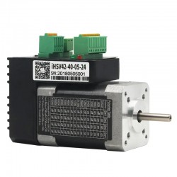 Nema 17 Integrierter AC Servomotor mit Steuerung JMC iHSV42-40-05-24 52W 24V 12,5Ncm 52000U/min