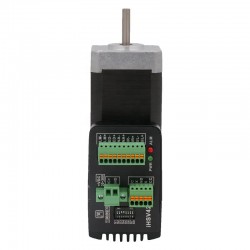 Nema 17 Integrierter AC Servomotor mit Steuerung JMC iHSV42-40-07-24 78W 24V 0,185N.m 52000U/min 42 x 42mm