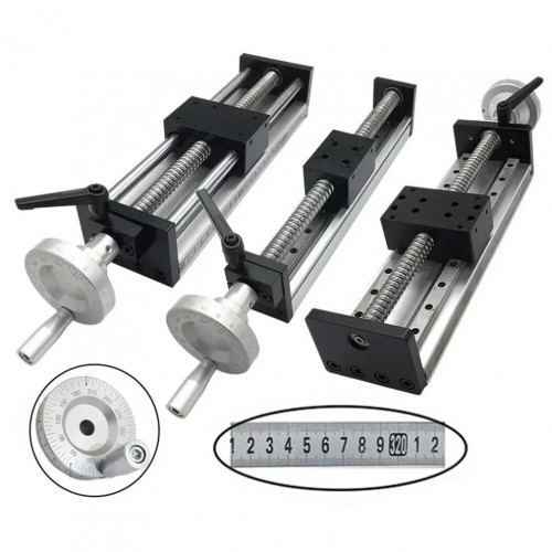 Manueller Lineartisch OSP001605 Linearaktuatoren, CNC-Schlitten mit Handrad